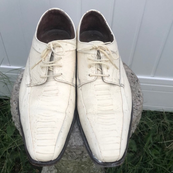Stacy Adams Other - Stacy Adams Men’s Ivory Dress Up Shoes Size : 12M
